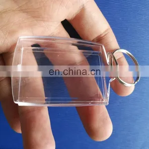 High Quality Photo Insert Clear Acrylic Keychain Blank thumbnail-3