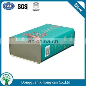 3L Oil Can Olive Oil Tins Square Camellia Oil Cans With Plastic Lids thumbnail-3