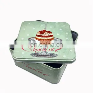 Well Priced Gift Mini Size Metal Chocolates Biscuits Cookies Cake Tin Can thumbnail-1