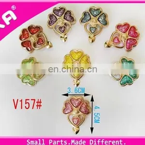 Fashion Design Plastic Lady Shoes Flower thumbnail-5