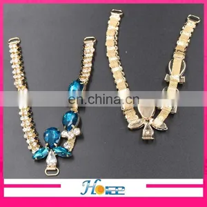 High Quality Lady Sandal Decoration Rhinestone Crystal Jewelry Shoe Accessories thumbnail-5