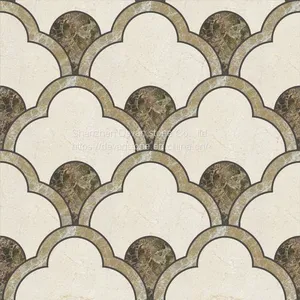 Waterjet Mosaic Water Jet Floor Mosaic thumbnail-2