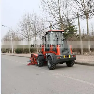 Small Wheel Loader Sweeping Machine for Sale thumbnail-5