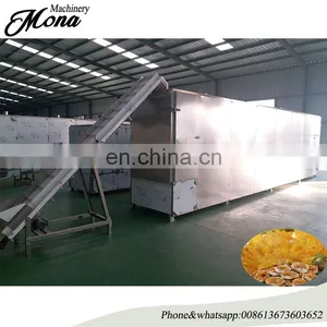 Automatic Gas/Multi-layer Conveyor Mesh Belt Dryer/tunnel Food Drying Oven /machine for Fruit and Vegetable Dry thumbnail-2