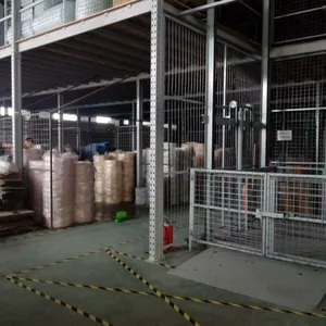 Lead Rail Goods Lifting Cage Hydraulic Lift System thumbnail-3