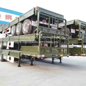 Three-axle Side Wall Semi Trailer/Semi Trailer/Cargo Semi Trailer/Semi Trailer thumbnail-3