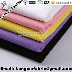TC Dyed Fabric Price tc Pocket Fabric TC Bleached Fabric T/C80/20 45X45 110X76 44/45 thumbnail-1
