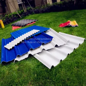 New Construction Building Materials Plastic Raw Materials Roofing Sheet Corrugated PVC Roof Sheet thumbnail-5