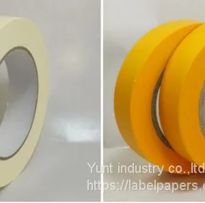High Stick Crepe Paper Rubber Adhesive China General Purpose Masking Tape Auto Painting thumbnail-2