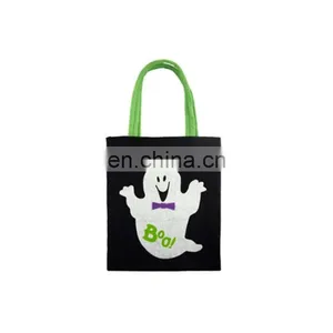 3mm Thickness Christmas Gift Felt Tote Bag Handmade Halloween Felt Bag thumbnail-3