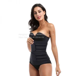 Double Compression Waist Trainer Corset With Zipper thumbnail-3