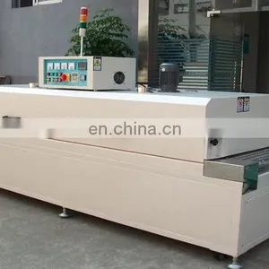 Liyi Drying Oven Steel Mesh PVC Mesh Belt Used Electric Industrial Tunnel Furnace IR and UV Drying Line thumbnail-3