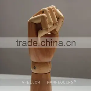 Male Female Wooden Display Hand for Jewelry Display thumbnail-1
