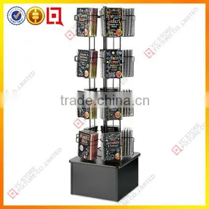 20 Pockets Wire Free Standing Gift Card Display Racks thumbnail-1