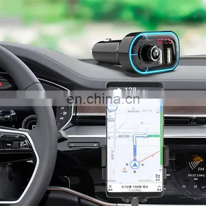 Feixin 2021 New Product Car Charge Cigarette Lighter C7 Wireless Charging 15W Can Charge Through The Phone Case Drop Shipping thumbnail-4
