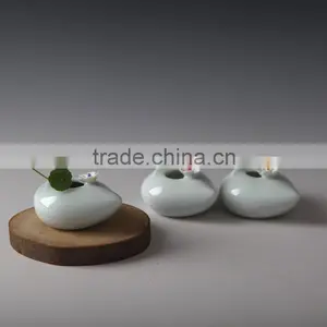 Chinese Money Bag Shape Ceramic Antique Flower Pot thumbnail-1