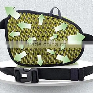 Lumbar Waist Pack - Running Bag Belt With Water Bottle Holder - Waterproof Fanny Pack With Reflective Tabs thumbnail-5