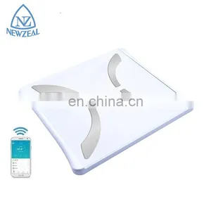 Wholesale Smart Scales New OEM Blue Tooth Smart Accuracy Led Body Fat Scale thumbnail-4