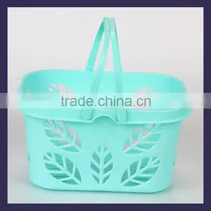 Plastics Bath Storage Basket With Handle thumbnail-4