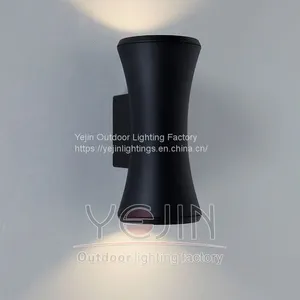 Double GU10 Home Lighting Outter Fixture Coutryard Decoration Zhongshan YJ-007 Gu10 Lamp Fixtures Supplier thumbnail-2