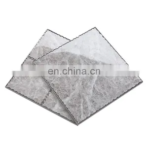 Modern Minimalist Bathroom Balcony Kitchen Tiles Gold-plated 300x300 Floor Tiles thumbnail-1