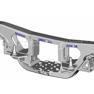 SCZLHS Railway Train Bogie Spare Parts Side Frame and Beam Bolster Use thumbnail-5