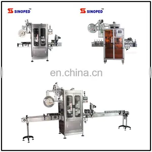 Full Automatic Cap Neck Heat PVC Label PET Plastic Drink Water Bottle Shrink Sleeve Labeling Machine thumbnail-2