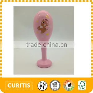 2016 New Design Wooden Maracas Prevent Swallowing Musical Maracas Most Popular For Kids Educational Musical Toys thumbnail-2