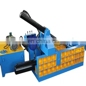 High Quality Hydraulic Automatic Scrap Metal Baler thumbnail-1