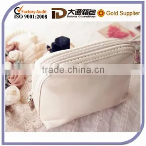 Pure Fashion Personal Leather Cosmetic Pouch Bag thumbnail-1