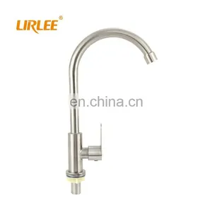 LIRLEE Factory Price OEM Kitchen Bath Stainless Steel Sensor Water Faucets thumbnail-5