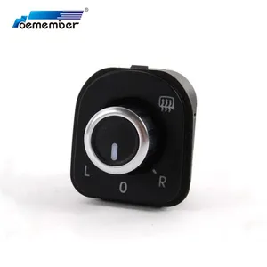 OE Member Door Mirror Adjustment Switch 3C8959565BXSH 5K1959565XSH for VW thumbnail-1