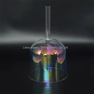 Alchemy Cosmic Light Clear Singing Bowl With Handle Healing Sound Therapy thumbnail-3