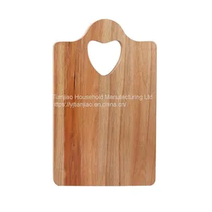 Custom Acacia Wood Cutting Board Set With Hanging Hole Kitchen Charcuterie Vegetable Meat Fruit Wooden Chopping Boards Sets thumbnail-1