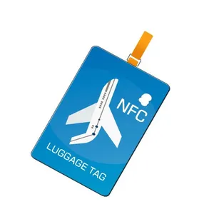 Customized Airway MIFARE Ultralight NFC Tag Luggage Tag NFC Baggage Smart Tags Ntag213 Ntag215 Ntag216 Ntag 424 DNA thumbnail-1