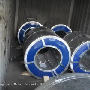 Hot Dipped Z180 DX51D GI Steel Coil Galvanume Steel Coil 0.12-0.6mm GI Zinc Coating Galvanized Steel Coil For Roofing thumbnail-2