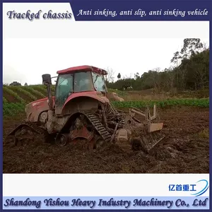 Tractor Modification With Half Chain Track, Mud Ground, no Sinking, Anti-skid thumbnail-5