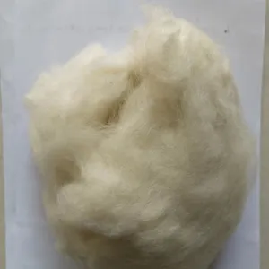 Mongolia Light Grey Cashmere Dehaired Cashmere Fiber 16.5micron thumbnail-1