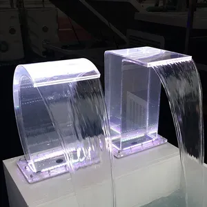 WF300 Acrylic Material Waterfall For Swimming Pool thumbnail-2