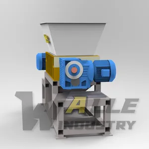 High Torque Wood Plastic Textile Waste Double Shaft Shredder thumbnail-3