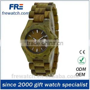 Italy Quality Natural Wooden Watch Antique Color Bewell Wooden Watch we Wood Watch thumbnail-4