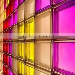 Building Material Colorful Glass Brick Price thumbnail-1