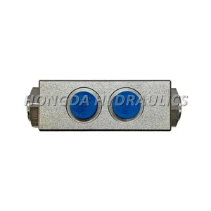 HongDa Brand Manufacturer Supply Hydraulic Cylinder Lock Crane Balance Valve Hydraulic Lock Solenoid Valve Lock Nut thumbnail-3