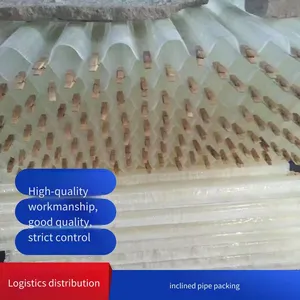 Polypropylene Hexagonal Inclined Tube Packing for Sediment and Sand Removal in Waterworks, φ80, Made of Brand - New Materials, Welding Service Available thumbnail-1