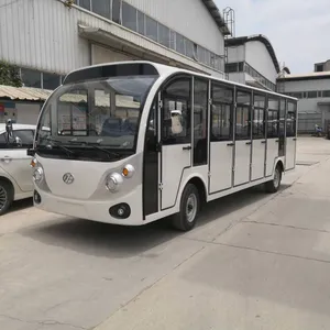 Powerful 14-seater Enclosed Gasoline Sightseeing Vehicle With Gasoline Engine, Suitable for Mountain Scenic Areas and Long-distance Shuttle thumbnail-4