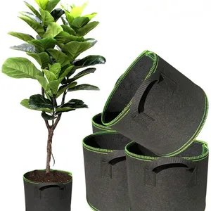 Durable Plant Grow Bags With Handles for Outdoor Gardening thumbnail-4