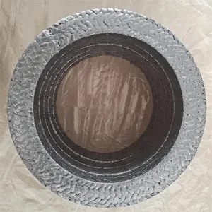 Power Plant Circulation Pump Graphite Packing Ring; High-speed Shaft Heat Dissipation Stainless Steel Reinforced Graphite Packing Ring thumbnail-5