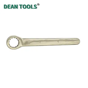 Non-Sparking 15° Single Box Wrench,12 Point Box Wrench,Beryllium Copper,15 Degree Spanner,Single-Headed Box Wrench thumbnail-3