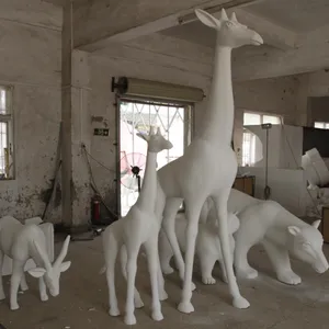 Artificial Plant and Sculpture Combination thumbnail-1