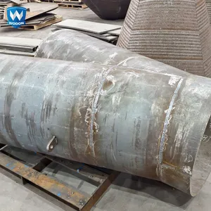 Smooth Submerged Arc Chromium Carbide Plate Bolt-On Installation Wear Protection Lining Sheet thumbnail-5